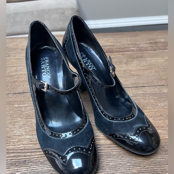 Franco Sarto Shoes - Franco Sarto Wing Tip Heel Maryjane Size 7